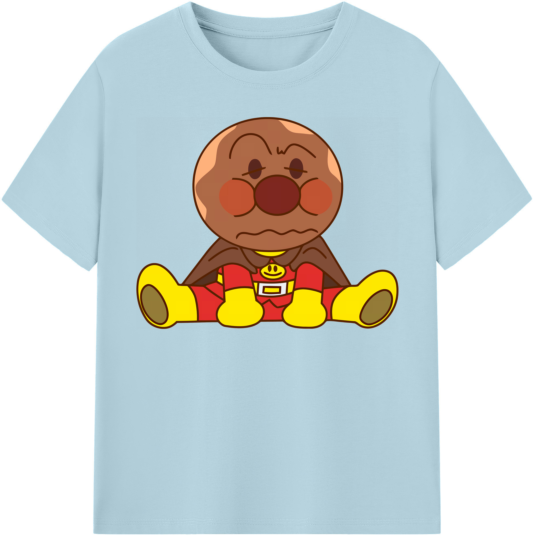 （画像用） アンパンマン Anpanman 綿100％半袖Tシャツ（フロントプリント）